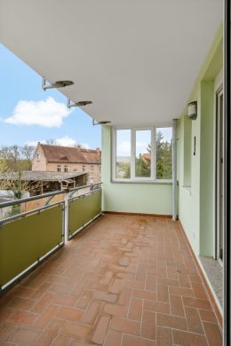 Ruhig gelegene Eigentumswohnung im 1.OG mit Balkon und Stellplatz in Halle-Passendorf 06124 Halle, Etagenwohnung