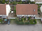 Aussenansicht - Familien aufgepasst – Reihenhaus mit 5 Räumen, Garage und Garten in Queis!