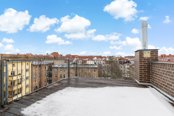 Aufgepasst! Attraktive 3-Raumwohnung mit Dachterrasse in der Reilstraße! 06114 Halle, Dachgeschosswohnung zur Miete