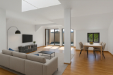 Wohnzimmer (KI) Idee - Exklusives Penthouse in Halle (Saale) – am Paulusviertel