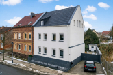 Hausansicht - Charmantes Stadthaus in Dölau