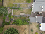 Drohne Garten von oben - Wohnen wo andere Urlaub machen- Doppelhaushälfte in Mühlbeck