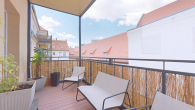 Balkon - Attraktive 4-Raumwohnungen nahe dem Hauptbahnhof/City mit Balkon und inklusive Einbauküche