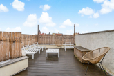 Terrasse I (Winter) - Eigennutzer aufgepasst!!! Stilvolle Dachgeschosswohnung mit zwei Dachterrassen & zwei Stellplätzen in der August-Bebel-Straße